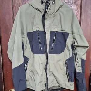 Rage Men's Olive and Black Outdoor Jacket